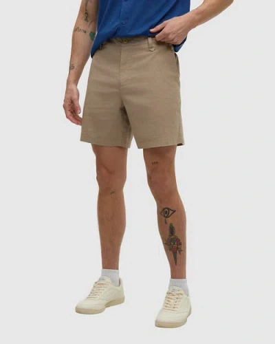 Tentree Hemp Latitude 7" Short In Brown