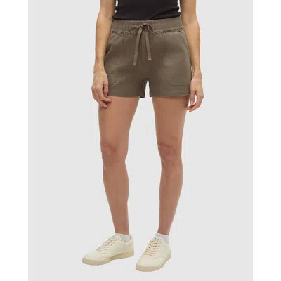 Tentree Hemp Stretch Instow Short In Brown