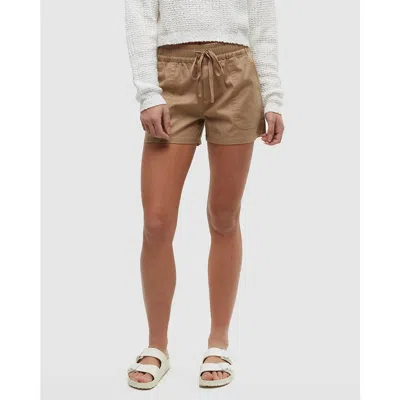 Tentree Hemp Stretch Instow Short In Brown