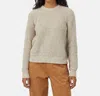 Tentree Highline Nep Crew Neck Sweater In Pale Oak Heather Nep