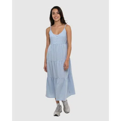 Tentree Hopewell Dress In Blue