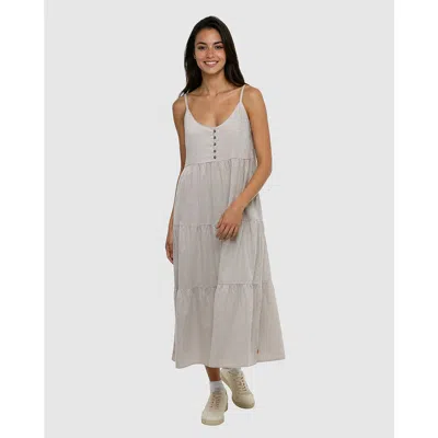 Tentree Hopewell Dress In Gray