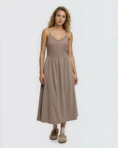 Tentree Juneau Dress In Blue