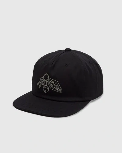 Tentree Lake Getaway Apex Hat In Black