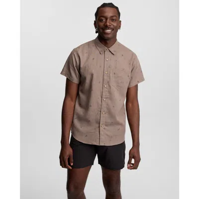 Tentree Lake Life Mancos Shirt In Black