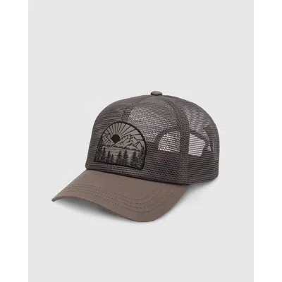 Tentree Lake  Summit Hat In Brown