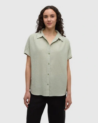 Tentree Magnolia Shirt In Green