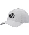 Tentree Men's  Heathered Gray Logo Altitude Snapback Hat In Heathered Gray