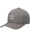 Tentree Men's  Olive Keep It Green Elevation Snapback Hat In Olive