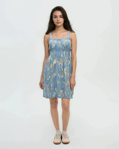 Tentree Overlook Dress In Blue