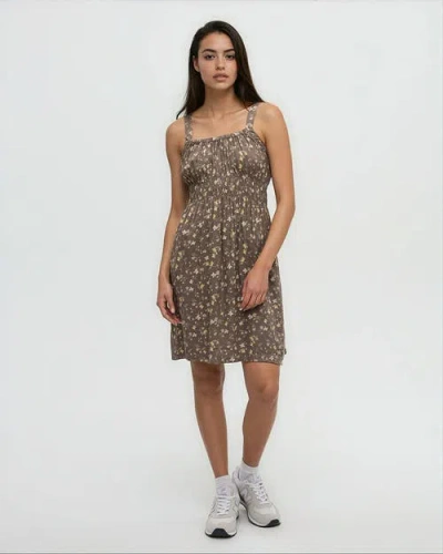 Tentree Overlook Dress In Brown