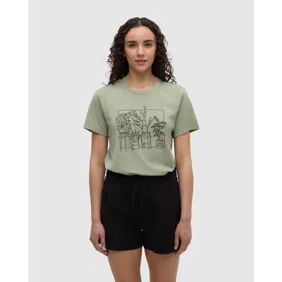Tentree Plant T-shirt In Green