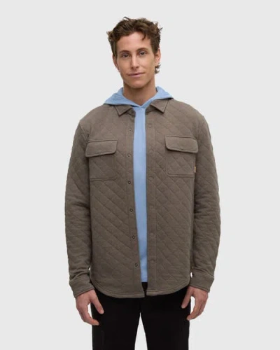 Tentree Quilted Colville Shacket In Multi