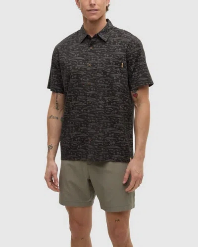 Tentree Redwood Pocket Shirt In Gray