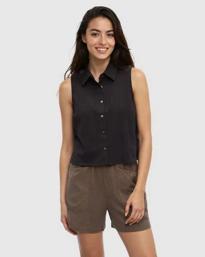 Tentree Robins Shirt In Brown