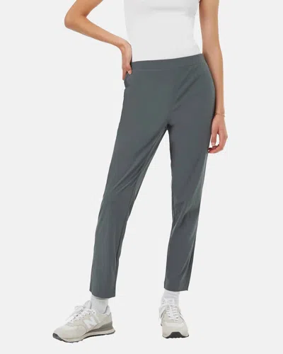 Tentree Saturna Inmotion Lightweight Pant In Urban Green In Gray