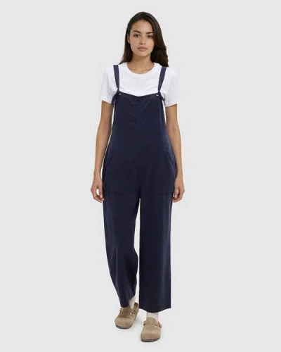 Tentree Sequoia Jumpsuit In Blue