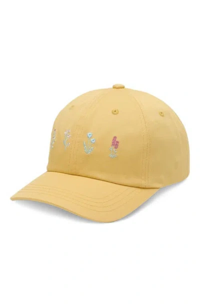 Tentree Spring Flora Peak Hat In Yellow