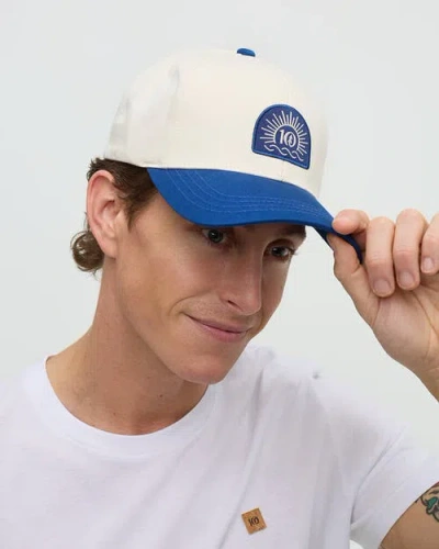 Tentree Sunrise Logo Elevation Hat In White