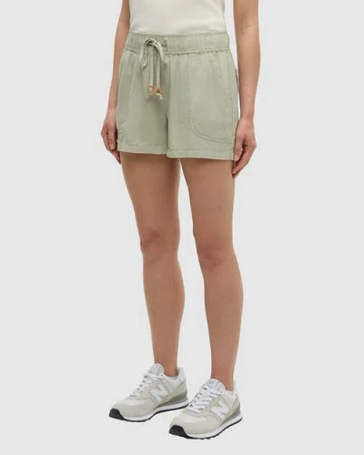Tentree Tencel Instow Short In Green