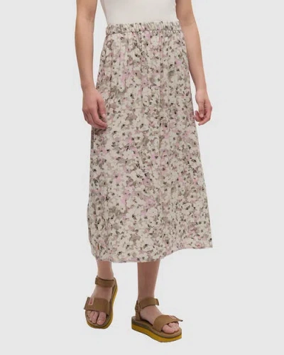 Tentree Yaletown Skirt In Animal Print