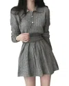 Teodora 2pc Sweater & Skirt Set In Gray