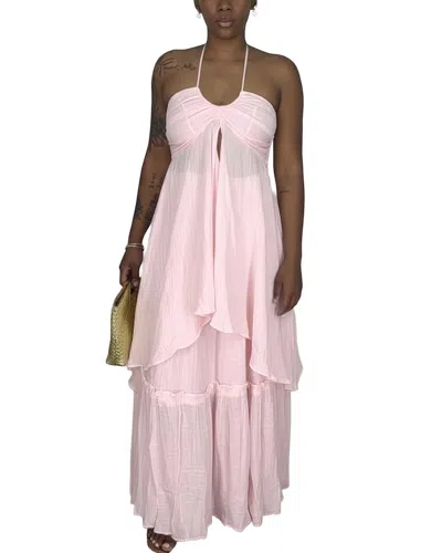 Teodora 2pc Top & Skirt Set In Pink