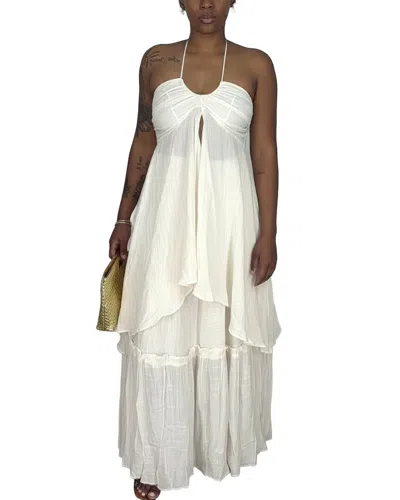 Teodora 2pc Top & Skirt Set In White