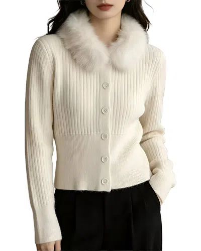 Teodora Cardigan In White