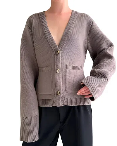 Teodora Cardigan In Gray