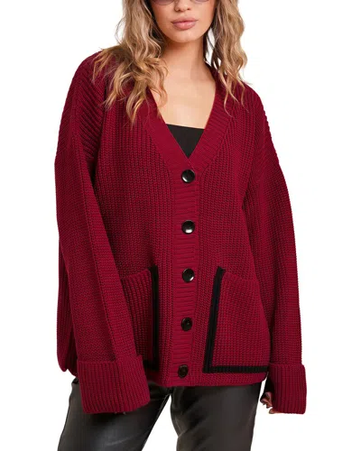 Teodora Cardigan In Red