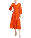 Teodora Dress In Orange