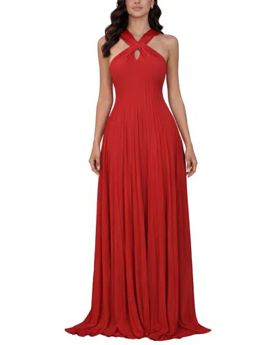 Teodora Maxi Dress In Red