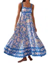 Teodora Maxi Dress In Blue