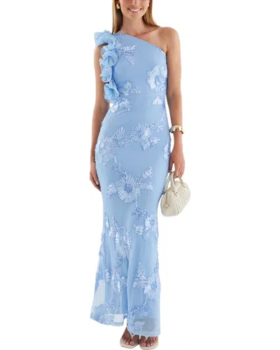 Teodora Maxi Dress In Blue