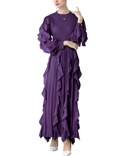 Teodora Maxi Dress In Purple