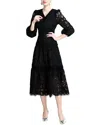 Teodora Midi Dress In Black