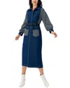 Teodora Midi Dress In Blue