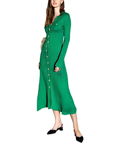 Teodora Midi Dress In Green