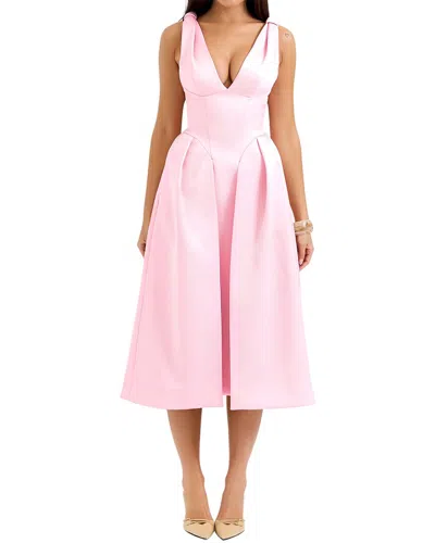 Teodora Midi Dress In Pink