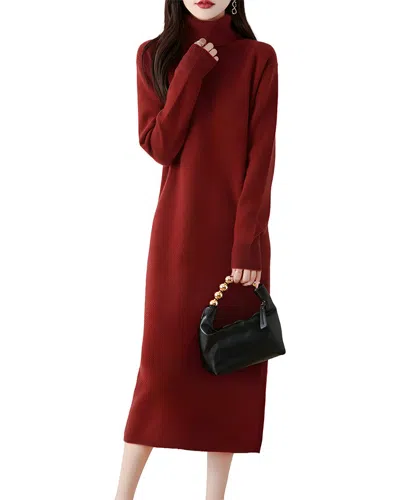 Teodora Midi Dress In Red