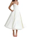 Teodora Midi Dress In White
