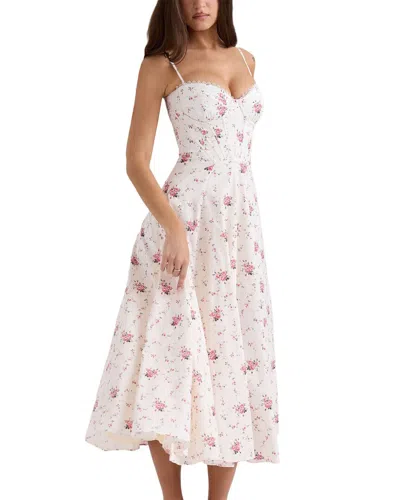 Teodora Midi Dress In White