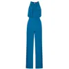 Teodora Milano Women's Blue Atene Silk Jumpsuit