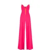 Teodora Milano Women's Pink / Purple Ibiza Silk Jumpsuit Pink
