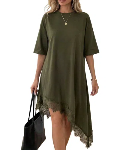 Teodora Mini Dress In Green