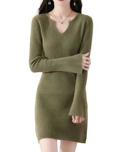 Teodora Mini Dress In Green
