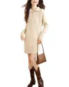 Teodora Mini Dress In Neutral