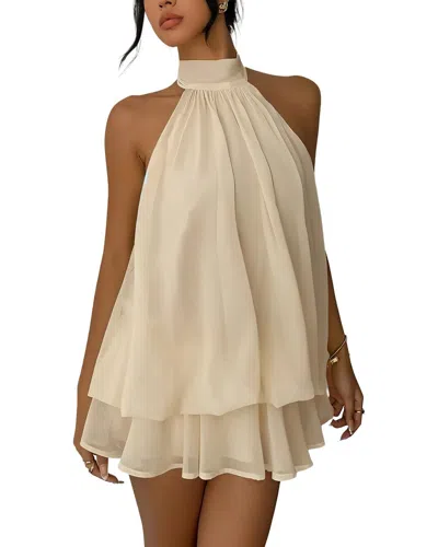 Teodora Mini Dress In Neutral