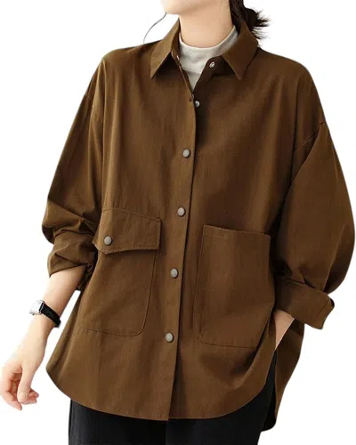 Teodora Shirt In Brown